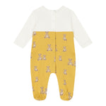 MAYORAL set utina bicolore con salopette e shirt integrata-cappello Bianco/giallo per Neonato 2618 BIANCO/GIALLO MAYORAL 