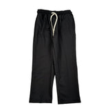Duepuntozero Pantalone Tinta Unita con Elastico In Vita per Bambino PTB025 NERO DUEPUNTOZERO 