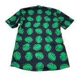 Louis Dieudonne' Camicia Tinta Unita Mezza Manica con Fantasia per Bambino LD01 NERO/VERDE LOUIS DIEUDONNE' 