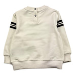 JOHN RICHMOND felpa con zip e cappuccio tinta unita con stampe Panna per Neonato RIA25052FE PANNA JOHN RICHMOND 