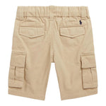 Ralph Lauren Bermuda Tinta Unita con Elastico In Vita per Neonato 23290155001N SABBIA RALPH LAUREN 