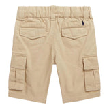 Ralph Lauren Bermuda Tinta Unita con Elastico In Vita per Neonato 23290155001N SABBIA RALPH LAUREN 