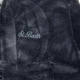 SAINT BARTH felpa tinta unita con zip e cappuccio Nero per Bambina HELOISA NERO SAINT BARTH 