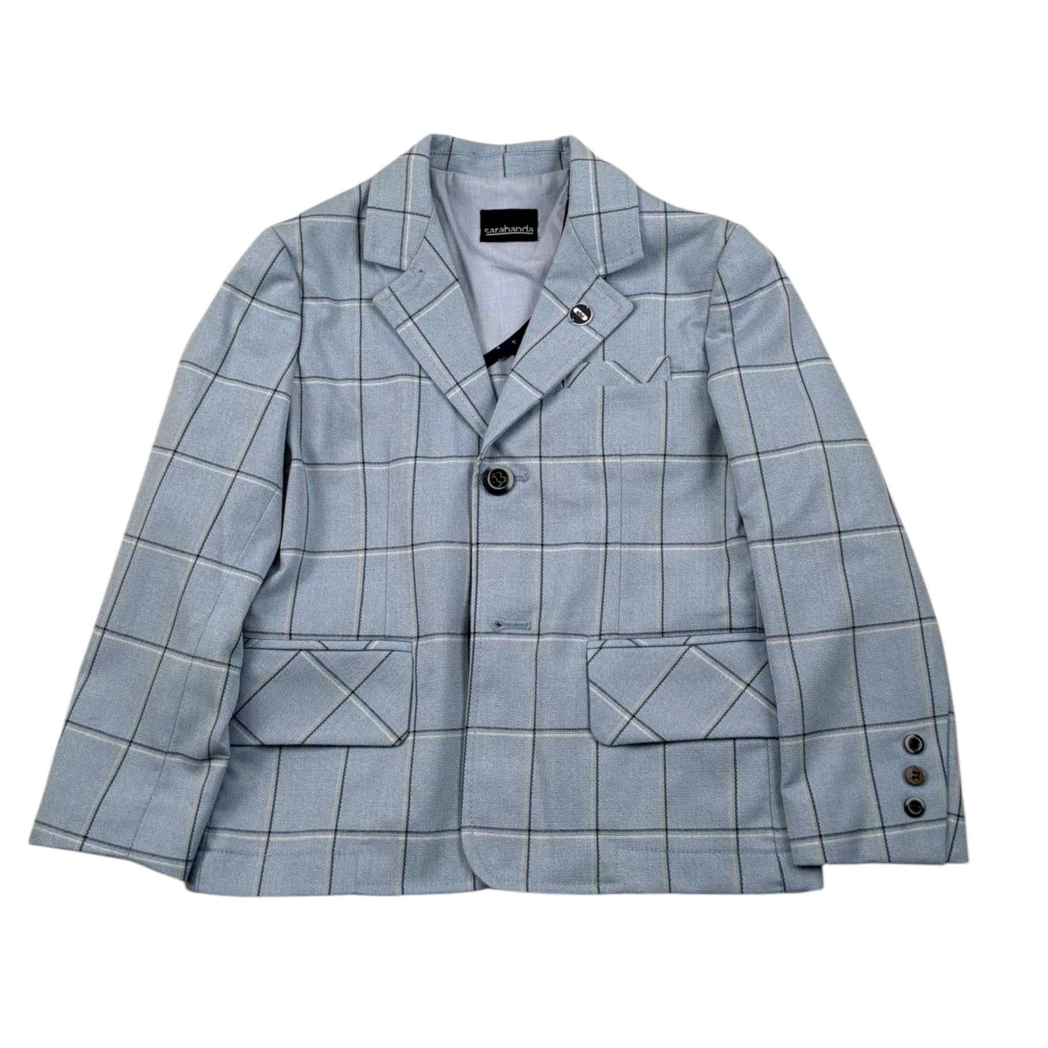 Sarabanda Giacca Tinta Unita per Bambino 04161J AZZURRO SARABANDA 