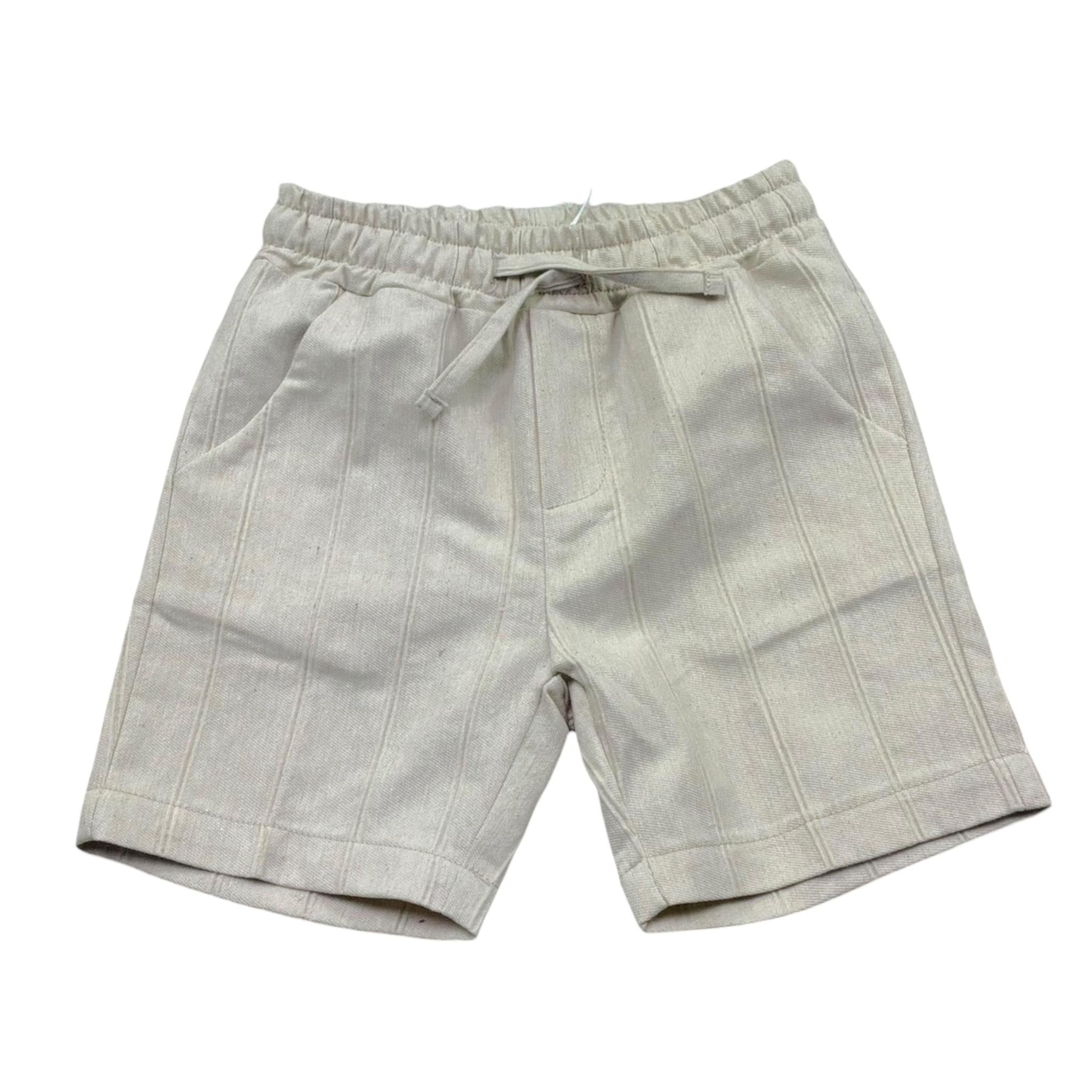 Le Bebe' Bermuda Tinta Unita con Elastico In Vita per Neonato LBB5404 BEIGE LE BEBE' 