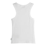 Scotch & Shrunk Canotta Tinta Unita A Costine per Bambino 179374 BIANCO SCOTCH & SHRUNK 