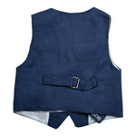 gilet tinta unita con logo JLK002 BLU HARMONT & BLAINE 