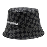 Sprayground Cappello Modello Pescatore Fantasia Quadri per Bambino SP14998GRY GRIGIO SPRAYGROUND 