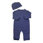 K-WAY set 2pz tutina-cappello Blu per Neonato K31361W BLU K-WAY 