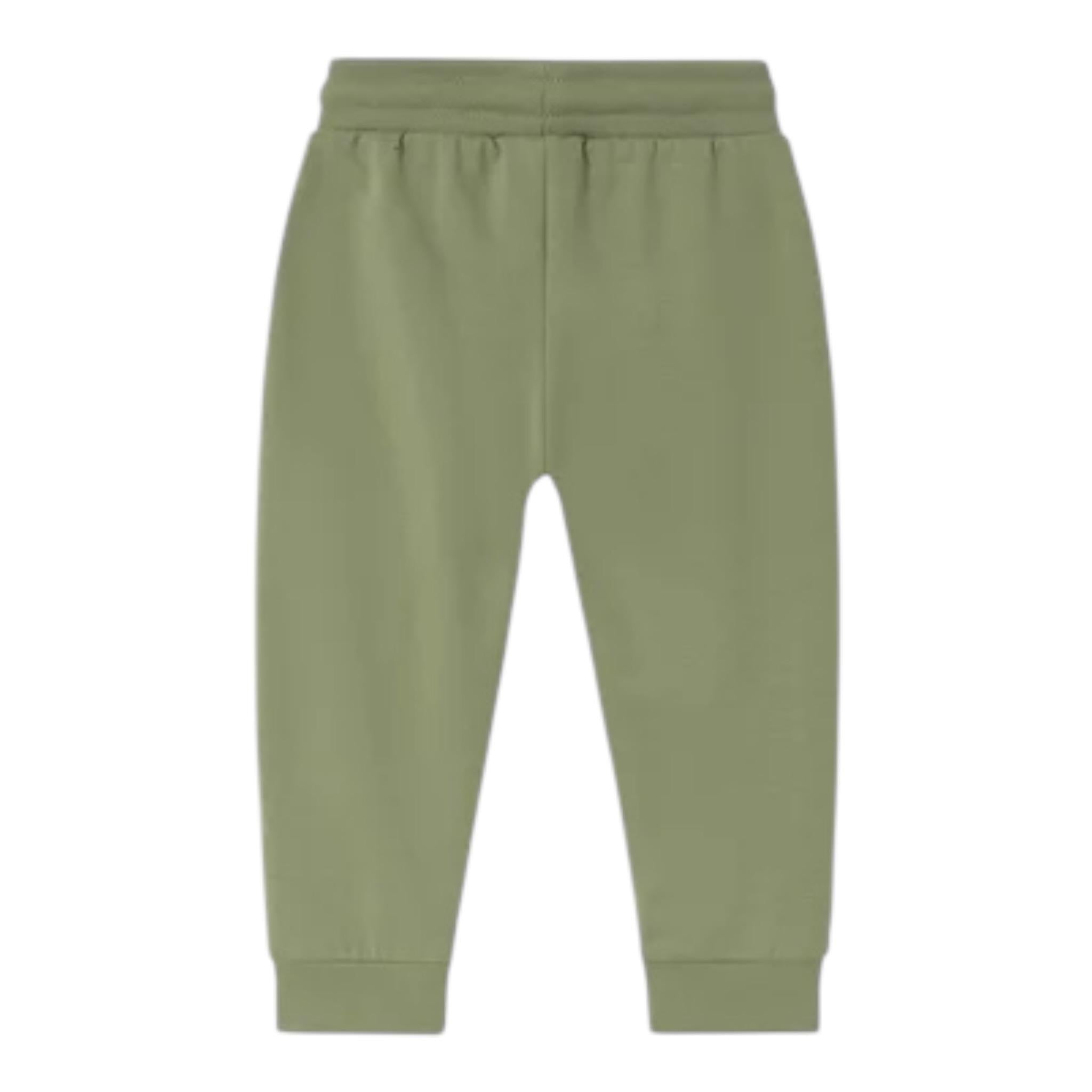 Mayoral Pantalone Tinta Unita con Elastico In Vita per Neonato 711 VERDE MAYORAL 