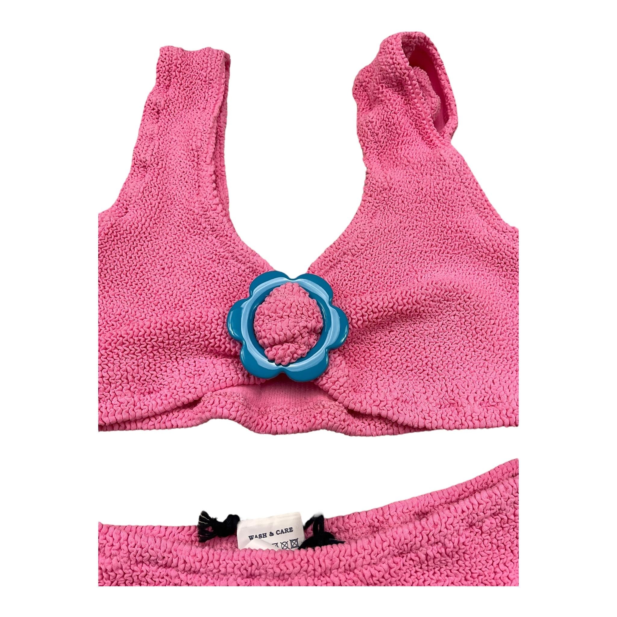 Saint Barth Costume 2 Pezzi Tinta Unita per Bambina KOURTNEY ROSA SAINT BARTH 