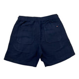 Tommy Hilfiger Bermuda Tinta Unita con Elastico In Vita per Bambino KB0KB09643 BLU TOMMY HILFIGER 