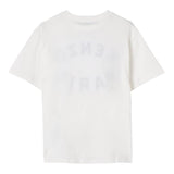 Kenzo T.Shirt Girocollo Tinta Unita con Logo per Neonato K61163N BIANCO KENZO 
