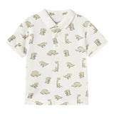 Mayoral Camicia Mezza Manica Fantasia A Righe per Neonato 1112X BIANCO MAYORAL 