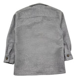 NUPKEET cappotto tinta unita con bottoni Grigio per Bambino 4DNK367 GRIGIO NUPKEET 