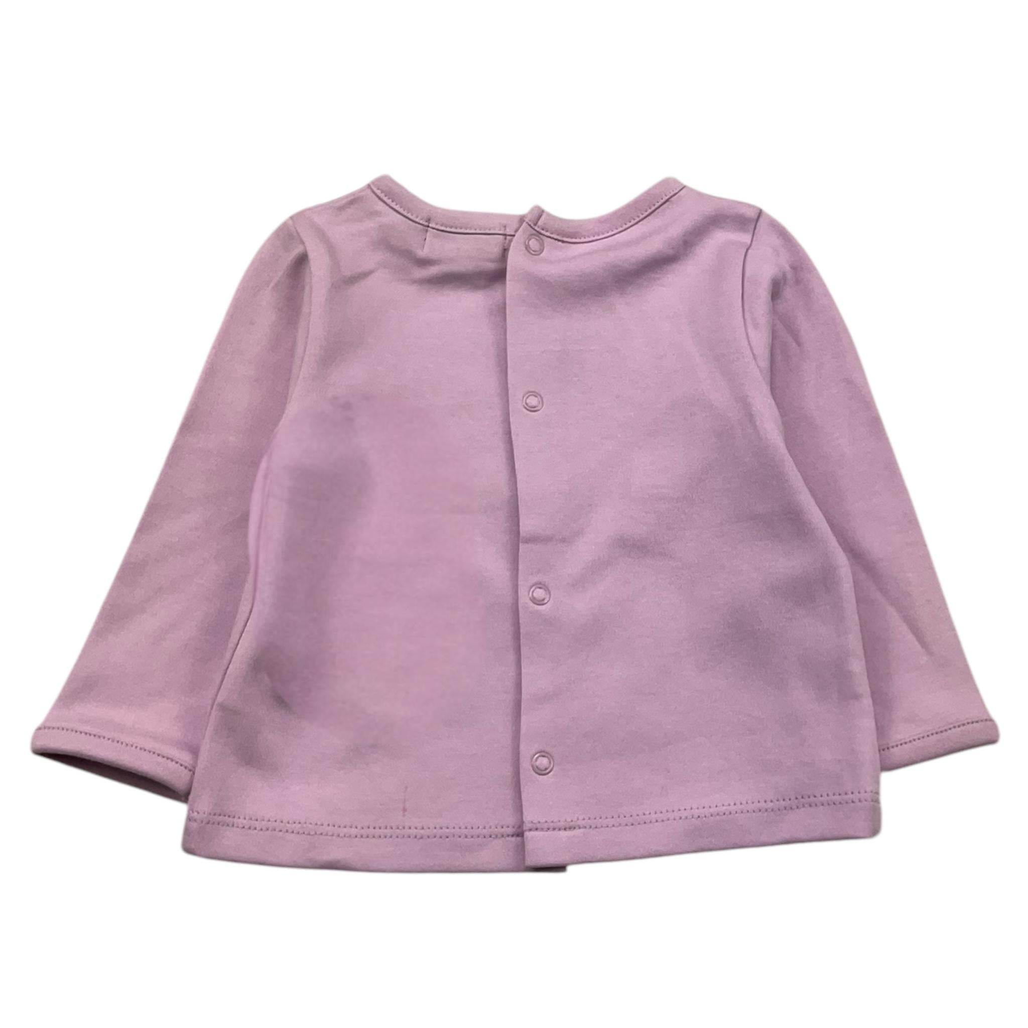 YATSI BABY shirt girocollo tinta unita Lilla per Neonata 244444550 LILLA YATSI BABY 