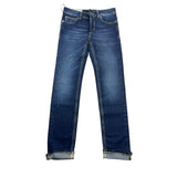 Dondup Jeans Tinta Unita con Girovita Regolabile per Bambina DFPA021J BLU DONDUP 