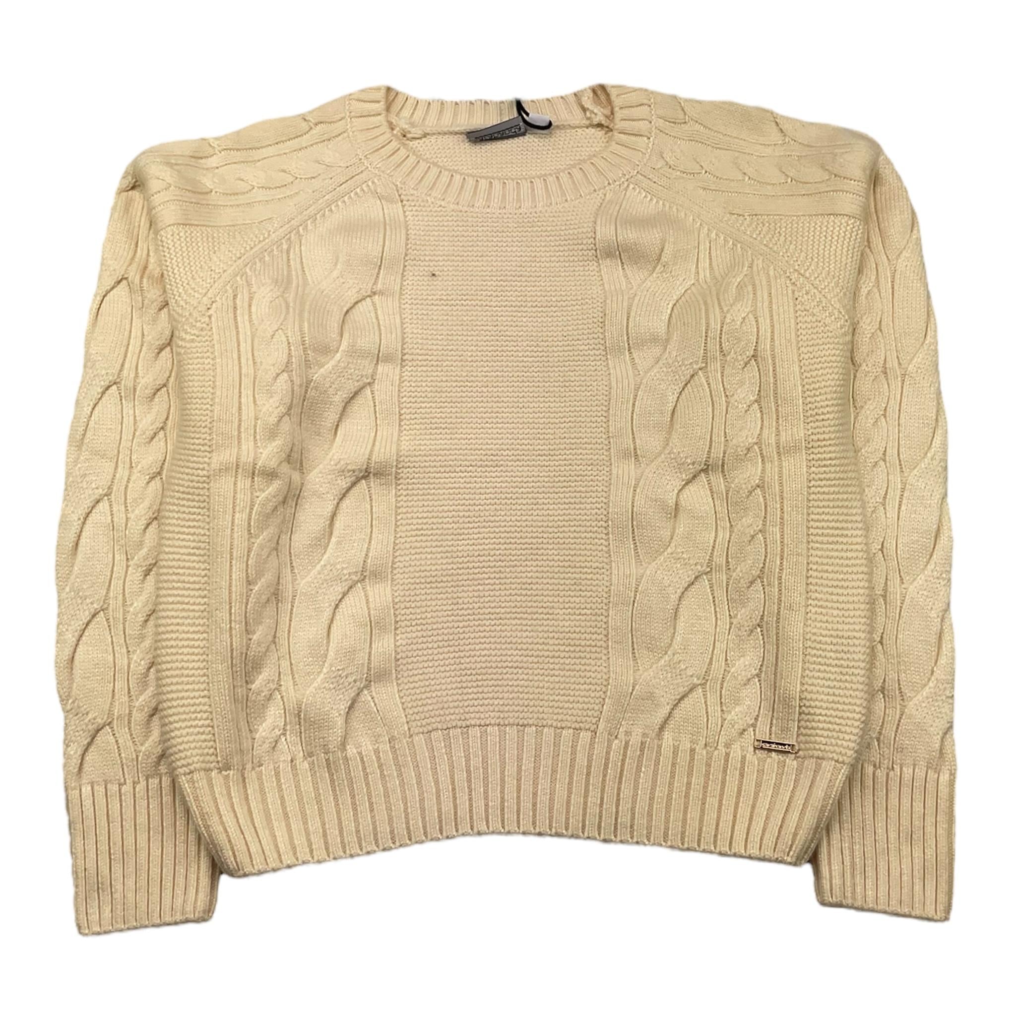 SARABANDA maglia girocollo tinta unita Avorio per Bambina 07732 AVORIO SARABANDA 