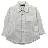 Sarabanda Camicia Manica Lunga Tinta Unita per Neonato 02112 BIANCO SARABANDA 