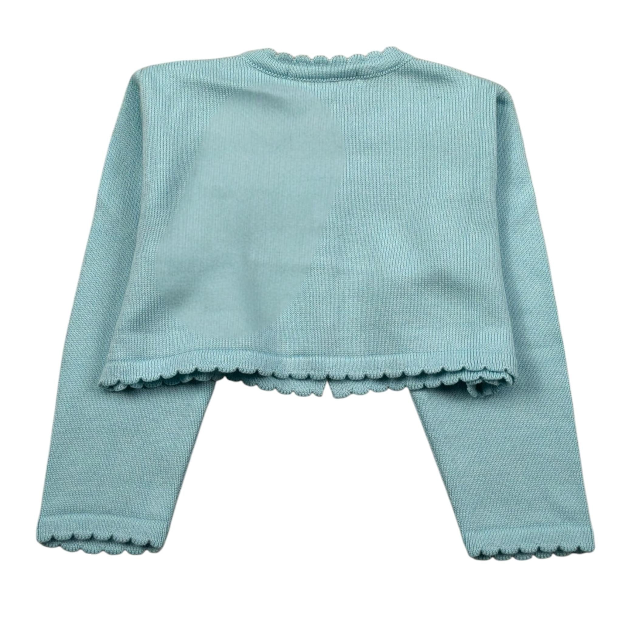 Baby Graziella Coprispalle Tinta Unita per Neonata 1351523 AZZURRO BABY GRAZIELLA 