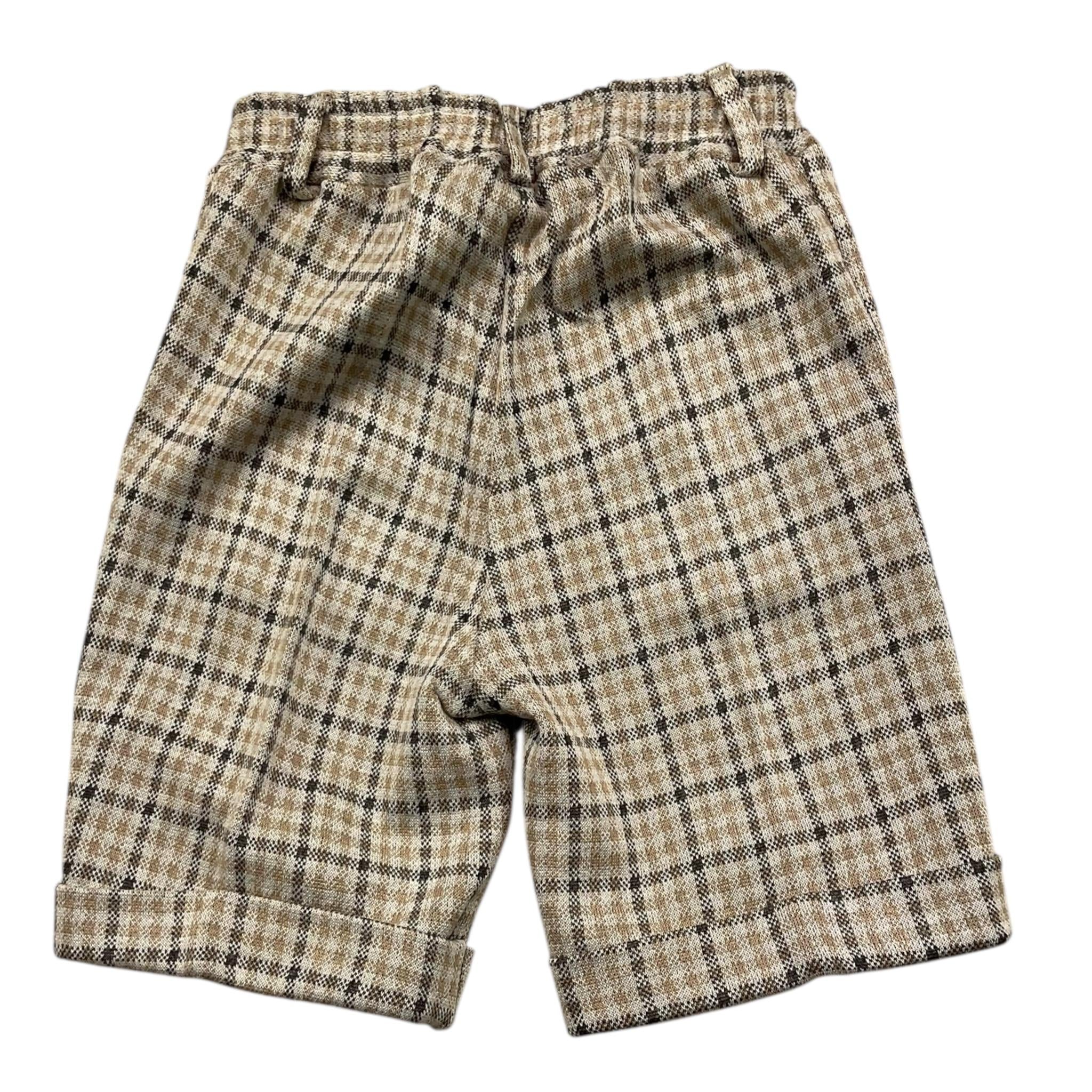 LE BEBE' bermuda tinta unita con microfantasia Panna per Neonato LBB4334 PANNA LE BEBE' 