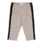 Monnalisa Leggins Tinta Unita Fantasia Pois per Bambina 11A410 BEIGE MONNALISA 