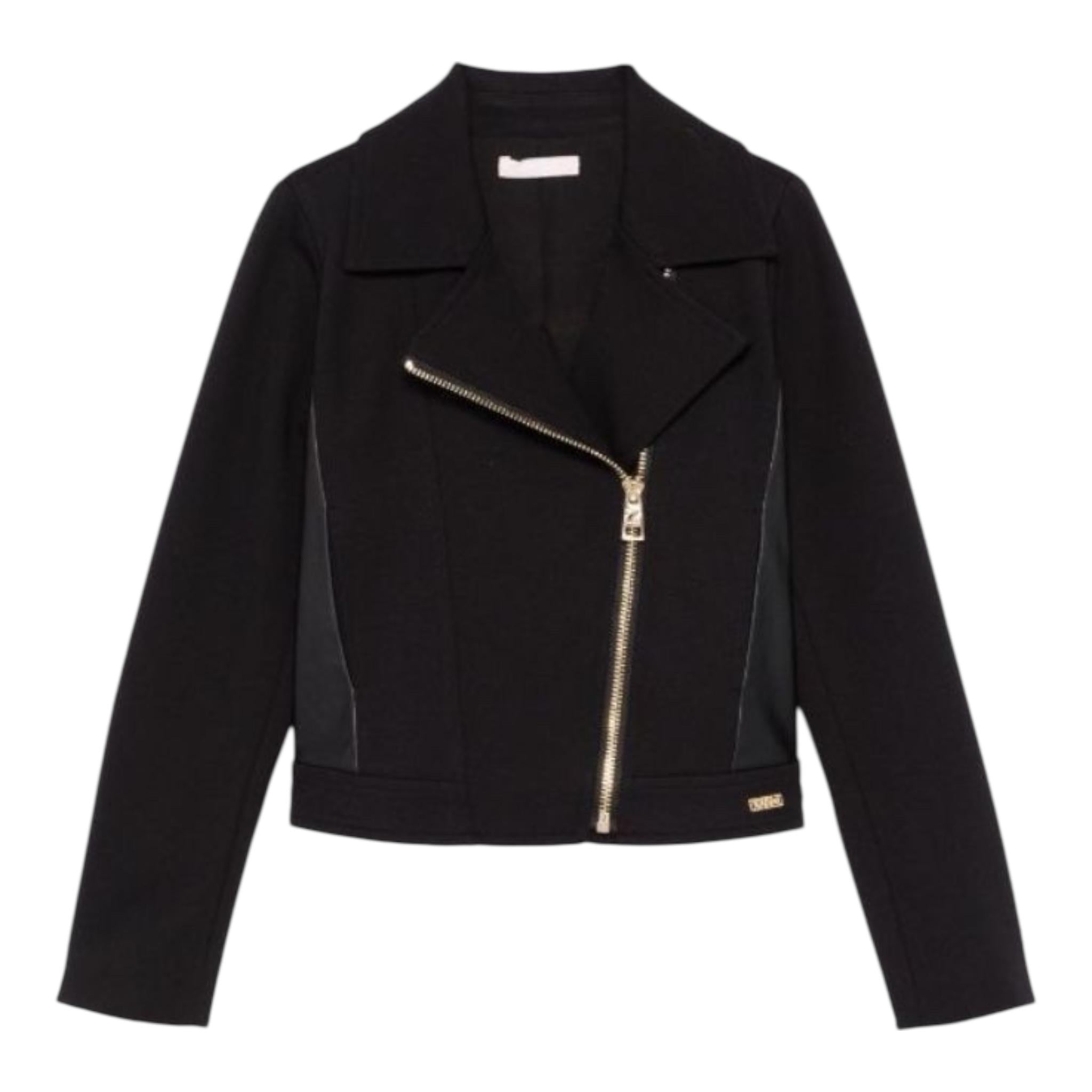 LIU JO giacca tinta unita con zip Nero per Bambina KF4008X NERO LIU JO 