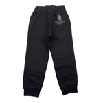 ROBERTO CAVALLI pantalone tuta tinta unita con stampa Nero per Bambino TJT20O NERO ROBERTO CAVALLI 