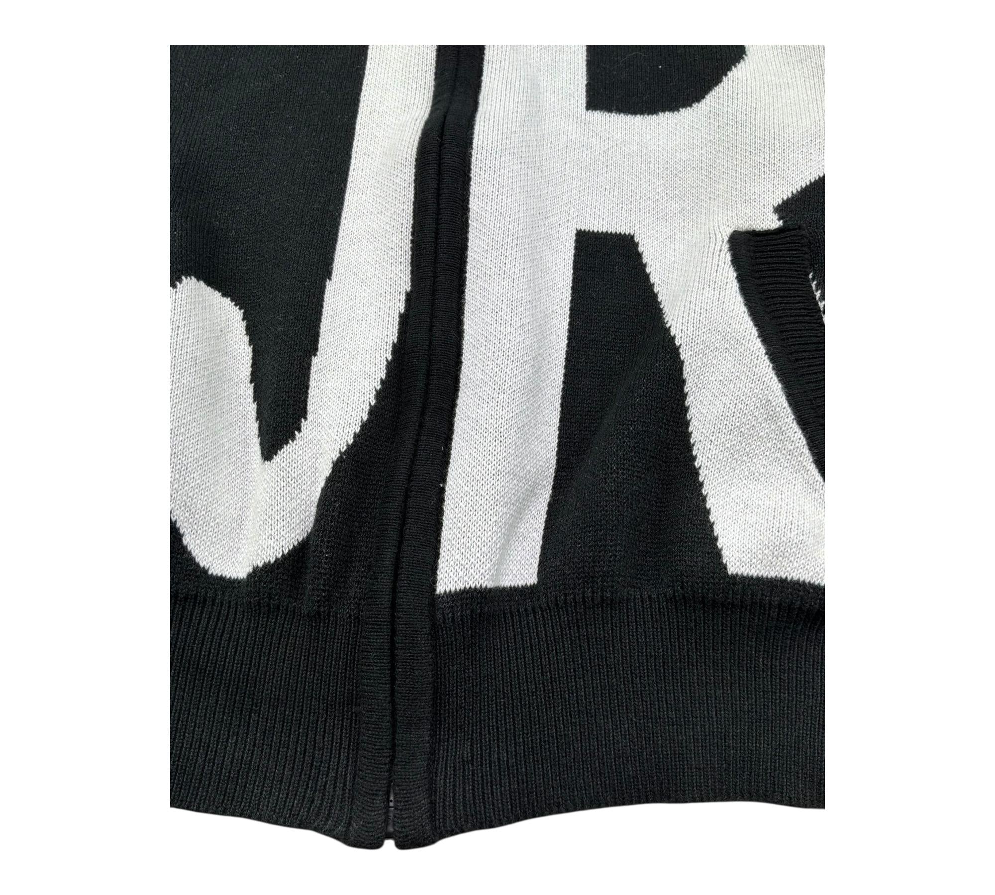 John Richmond Cardigan Tinta Unita con Zip E Logo per Bambino RBP26218CD NERO JOHN RICHMOND 