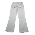 John Richmond Jeans tinta unita Modello Zampa Bianco per Bambina RGP24073JE BIANCO JOHN RICHMOND 
