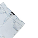 John Richmond Short In Denim Tinta Unita con Logo per Neonata RIP25031SHXX AZZURRO JOHN RICHMOND 
