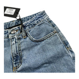 John Richmond Short In Denim Tinta Unita con Stampa per Bambina RGP26087SH AZZURRO JOHN RICHMOND 