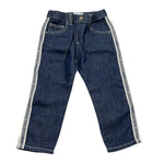 Emporio Armani Jeans Tinta Unita con Profili Logati per Bambino 3D3J01 BLU EMPORIO ARMANI 