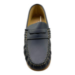 Panyno Mocassini Tinta Unita con Suola In Contrasto per Bambino C1801 BLU PANYNO 