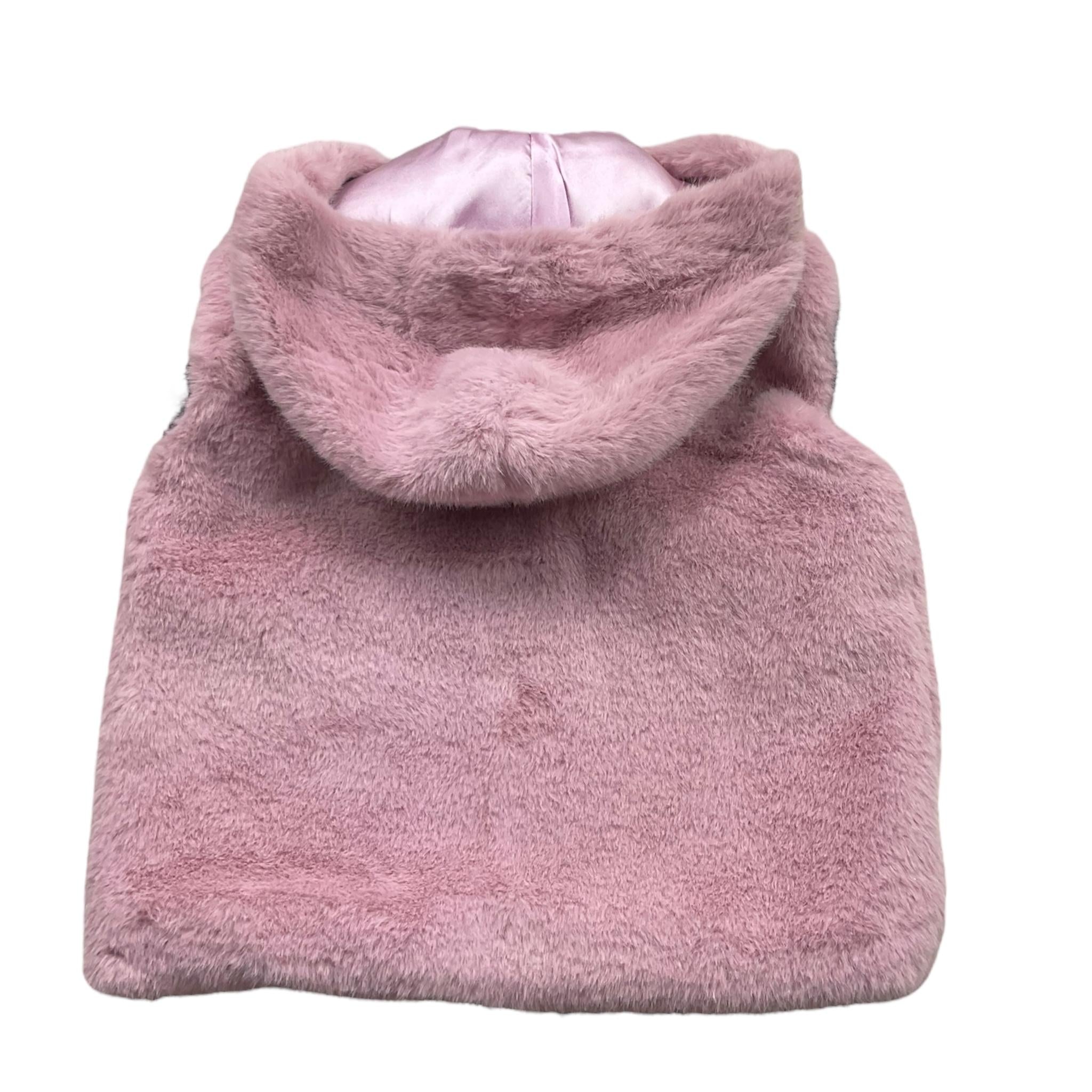 FUN & FUN pelliccia giromanica tinta unita con zip Rosa per Neonata FBWA0076N ROSA FUN & FUN 