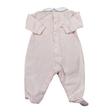 Lalalu' Tutina Tinta Unita con Colletto per Neonata TJL010P ROSA LALALU' 