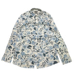 Dan John Camicia Manica Lunga Stampa Fantasia Floreale Bianco Per Bambino