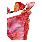 Mefui Costume 2 Pezzi Triangolo-Slip Tinta Unita per Bambina MJ250600X32 ARANCIONE MEFUI 