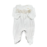 Liu Jo Tutina Tinta Unita con Applicazioni per Neonata H18059 BIANCO LIU JO 