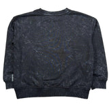 John Richmond Felpa Chiusa Girocollo Tinta Unita con Stampa per Bambino RBP26157FE NERO JOHN RICHMOND 