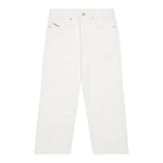 Diesel Jeans tinta unita Modello Palazzo Bianco per Bambina J01923XXX BIANCO DIESEL 