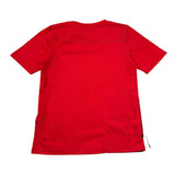 K-Way T-Shirt Girocollo Tinta Unita con Stampa per Bambino K7133YW ROSSO K-WAY 