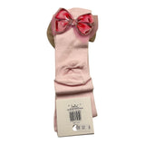 DAGA COLLECTION calzini tinta unita con fiocchi Rosa per Bambina M24180 ROSA DAGA COLLECTION 