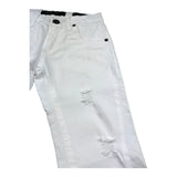 Patriot Jeans Tinta Unita con Girovita Regolabile per Bambino PJ5S2SPBK21 BIANCO PATRIOT 