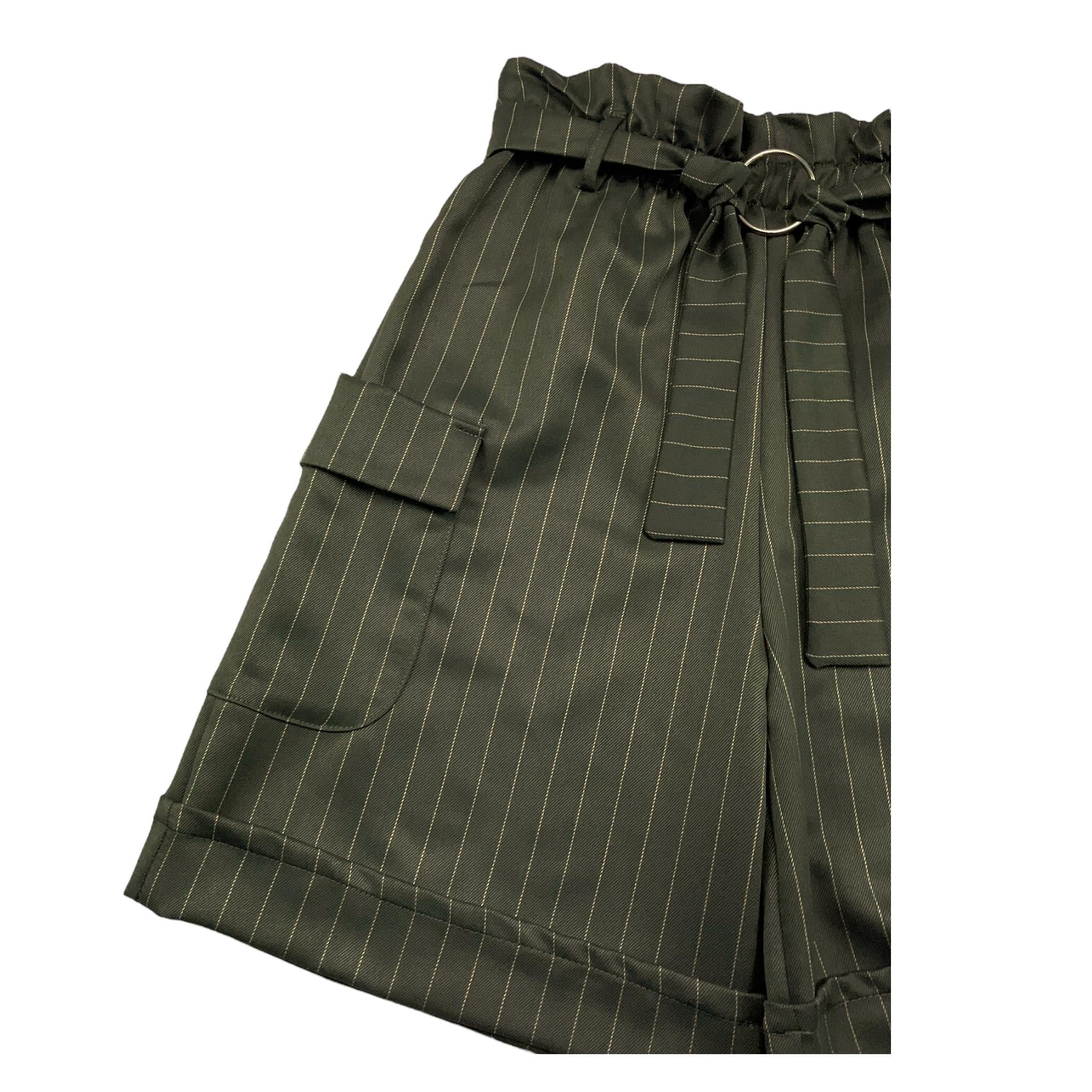 NAIDA bermuda tinta unita con elastico in vita Verde per Bambina NASH158 VERDE NAIDA 