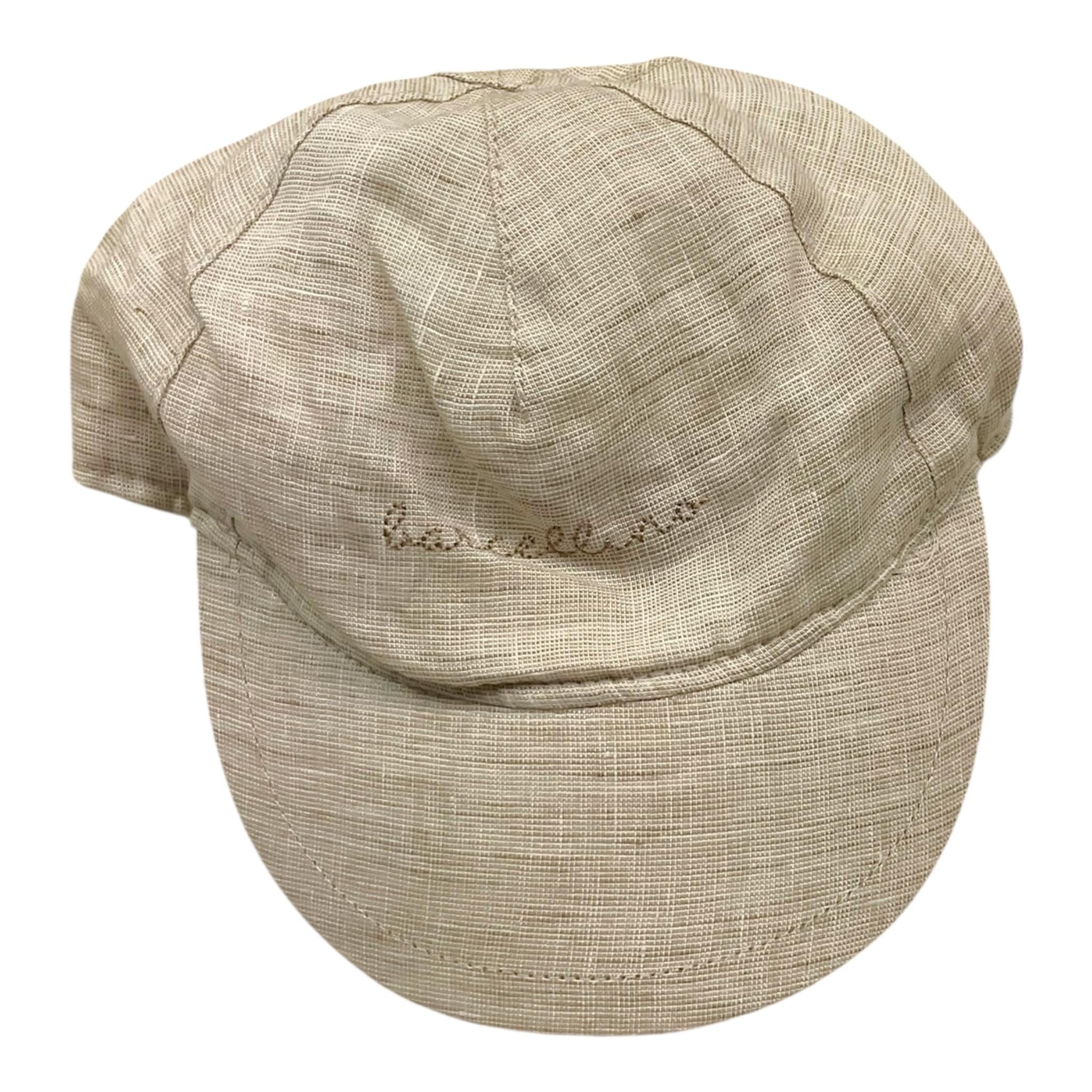 Barcellino Cappello Tinta Unita Modello Coppola per Neonato 9546 BEIGE BARCELLINO 