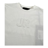 John Richmond T-Shirt Girocollo Tinta Unita con Stampa per Bambino RBP26191TS BIANCO JOHN RICHMOND 