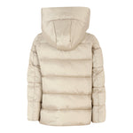 SAVE THE DUCK giubbino tinta unita con cappuccio Beige per Bambina J45650GX BEIGE SAVE THE DUCK 