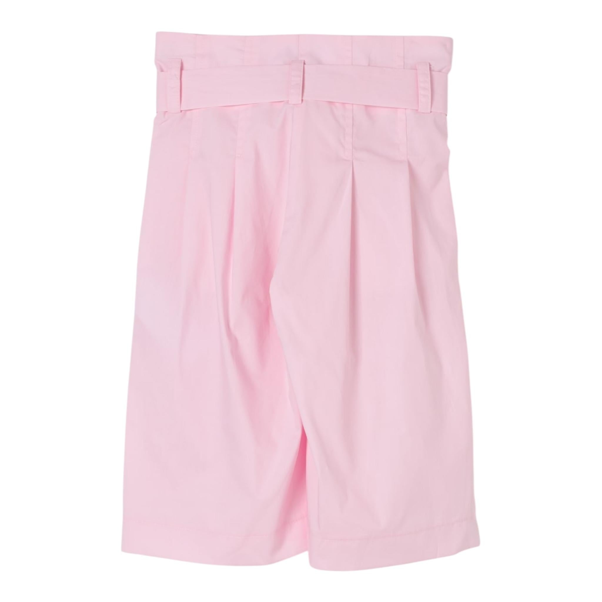 Monnalisa Pantalone Tinta Unita con Elastico In Vita per Bambina 17E404 ROSA MONNALISA 