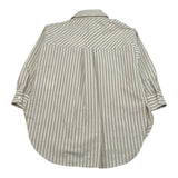 Lu Lu By Miss Grant Camicia Tinta Unita con Fantasia A Righe per Bambina LL3646 BEIGE LU LU BY MISS GRANT 